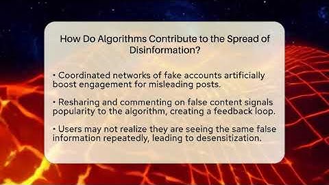 How Do Algorithms Contribute to the Spread of Disinformation? | Media Literacy For Everyone News