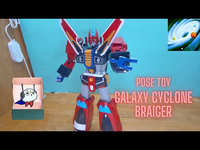 Unboxing: Pose Toy - Galaxy Cyclone Braiger - YouTube