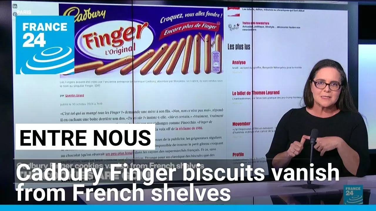 The mysterious case of the pulled Cadbury Finger biscuits • FRANCE 24 English