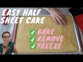 Half Sheet Pan Cake | How to take a Sheet Cake out of the Pan