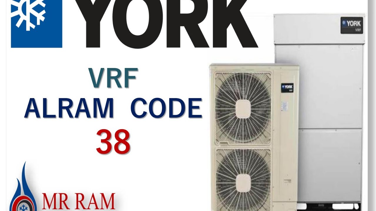 YORK VRF ERROR CODE-38 - YouTube