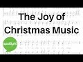"The Joy of Christmas Music" - practice English with Spotlight