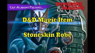 D&D Magic Item | Stoneskin Robe | 1 Minute Dungeons & Dragons Magic Item Tips