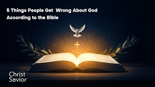 5 Shocking Misconceptions About God (Bible Reveals the Truth) #bible