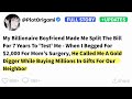 [FULL STORY] When did you discover your broke boyfriend was actually a billionaire playing games?