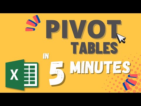 Excel Pivot Tables Explained in 5 minutes (step by step)