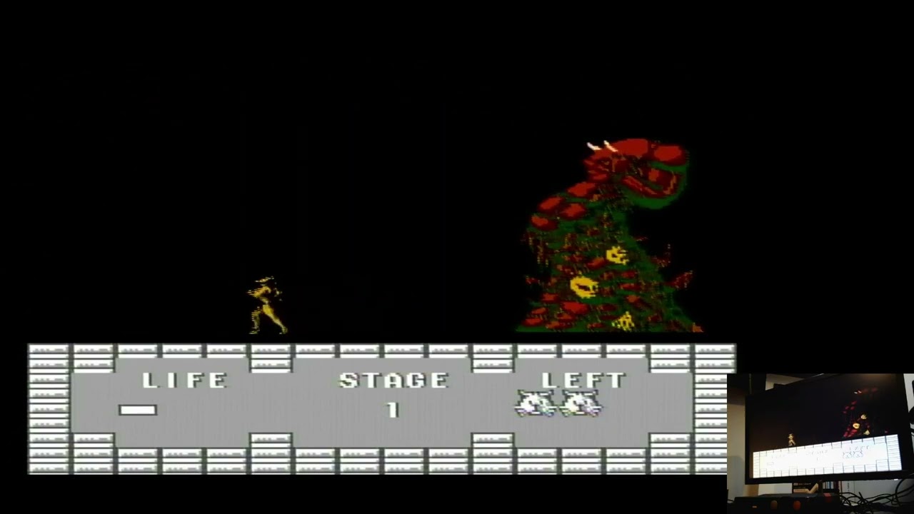 Altered Beast Nintendo Entertainment System Famicom (NES) Original hardware