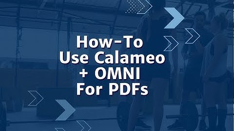 How-To Use Calameo + OMNI For PDFs | OMNI Training