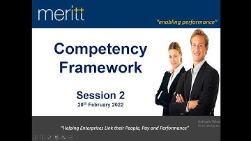 Session 2 : Competency Framework on 20th Feb. 2022
