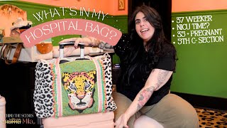 What's In My Hospital Bag? | 5th CSection, 37 Weeker, 1st Baby in 7 Years!!
