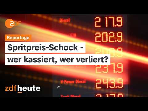 Wer treibt die Preise an der Zapfsäule? | ZDF Länderspiegel