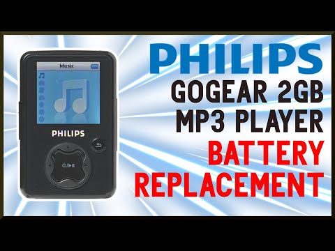 Philips GoGear 2GB Mp3 Player Battery Replacement