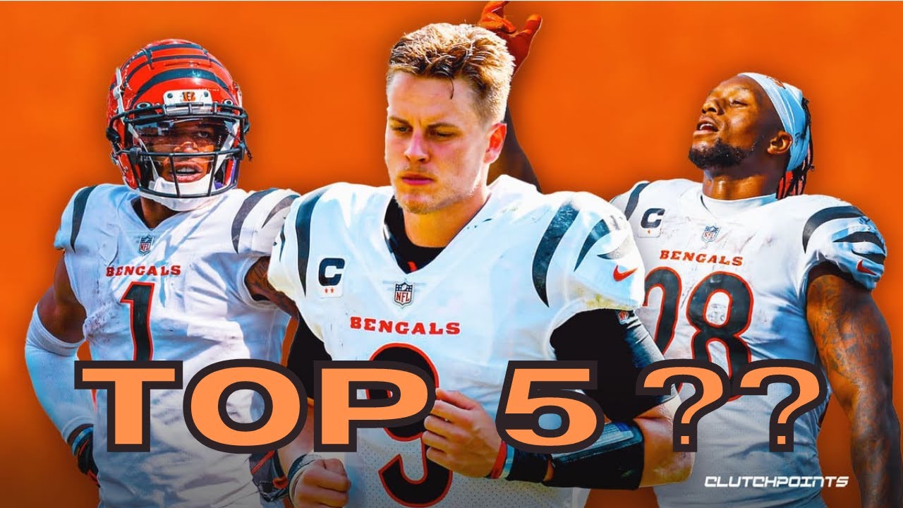 THE CINCINNATI BENGALS TOP 5 PLAYERS OF THE 20212022 SEASON YouTube