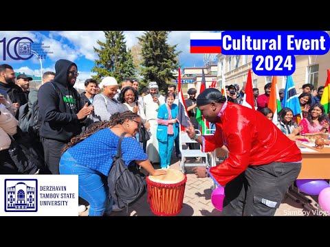 Cultural Event in Derzhavin Tambov State University 2024 | Russia 🇷🇺