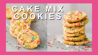 This video is about how to bake cake mix cookies. i used a funfetti
mix, but you could use any yellow like for these also added ...