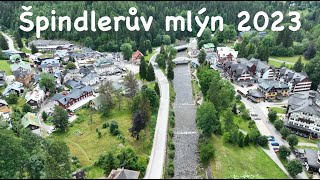 Špindlerův Mlýn 🇨🇿 Spindlermühle - Szpindlerowy Młyn - Summer 2023 / DJI Mavic 3