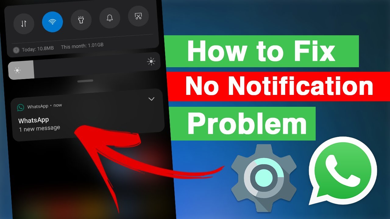 How to Fix WhatsApp No Notification Problem | WhatsApp Notification ...