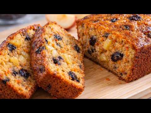 Oatmeal apple and carrots The famous cake without flour and sugar
