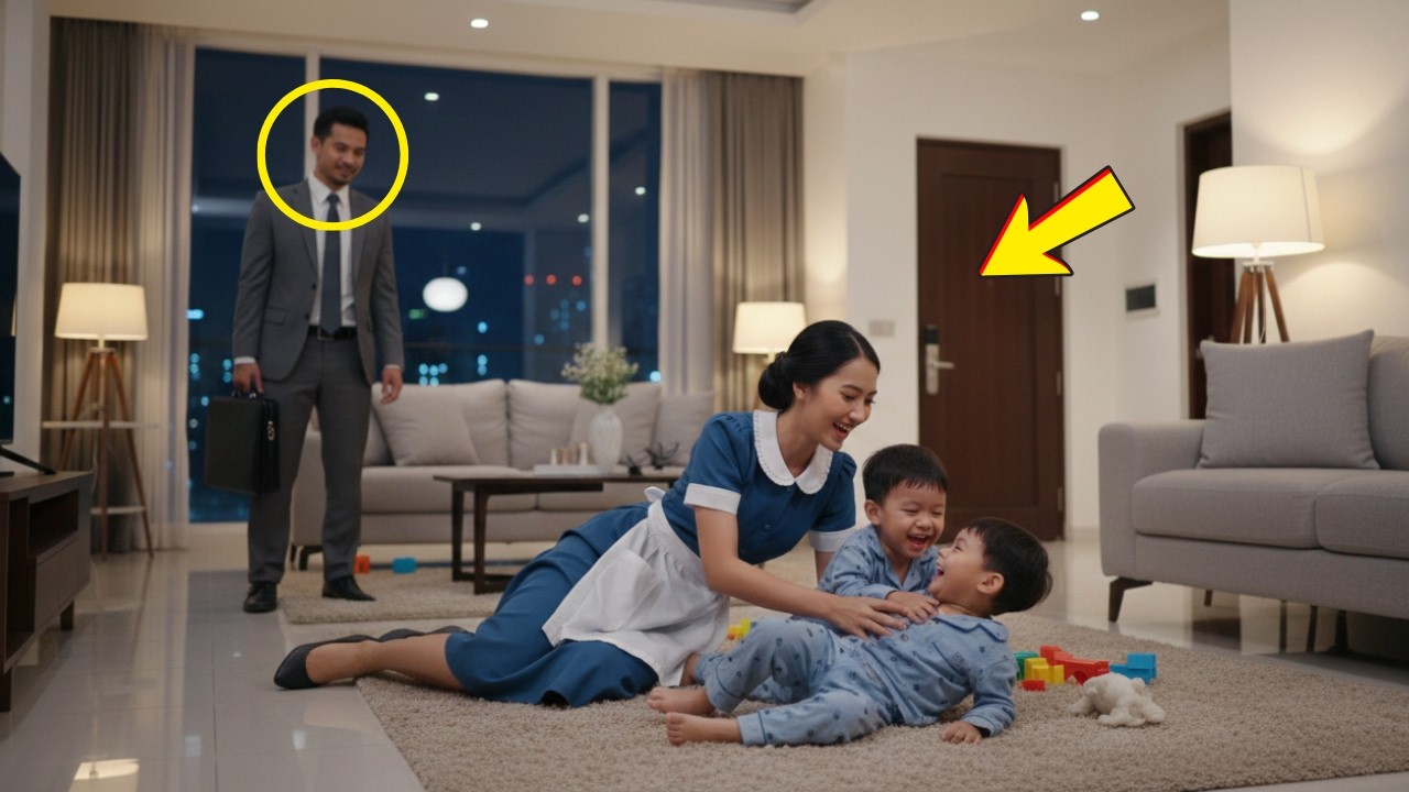 Miliarder Terkejut Saat Pulang Kerja Melihat Pembantu Barunya Yang Memperlakukan Anaknya