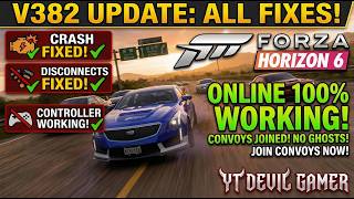 Forza Horizon 6 V382.893 Update & Online Fix | Crash & Controller Issue 100% SOLVED!🛠️🌐