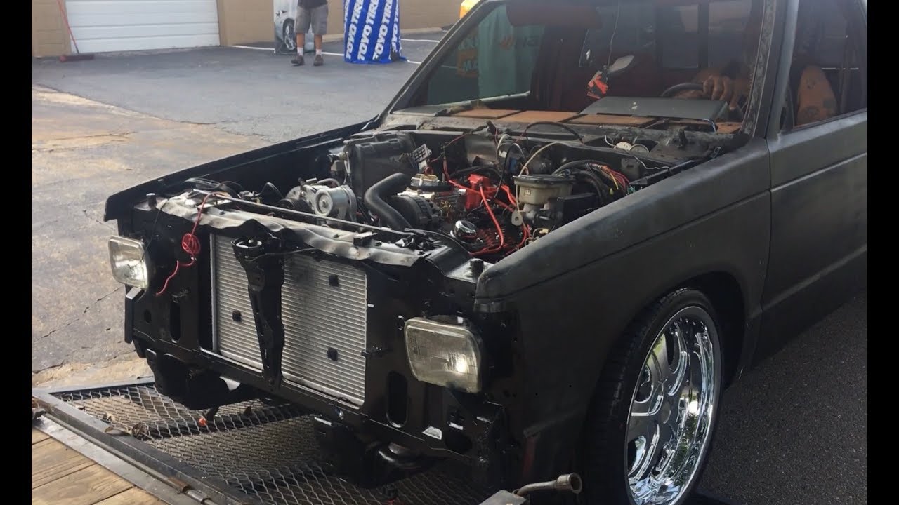 Chevy S10 Project V8 Swap (4) - YouTube