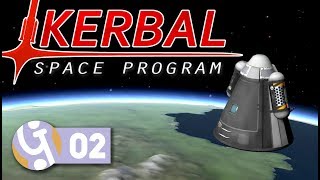 🚀 Escaping The Atmosphere! | Let's Play Kerbal Space Program #02