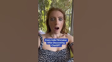 Every Indie Filmmaker After Discovering ChatGPT