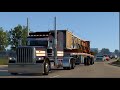 Updated cat 3406b from slav jerry  tsw wheel  4k  americantrucksimulator   realistic driving