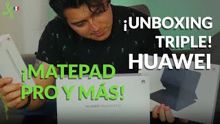 Huawei Matepad Pro, UNBOXING en México: tablet que quiere ser LAPTOP