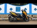 Yamaha Xmax Yellow Candy + Carbon Kevlar