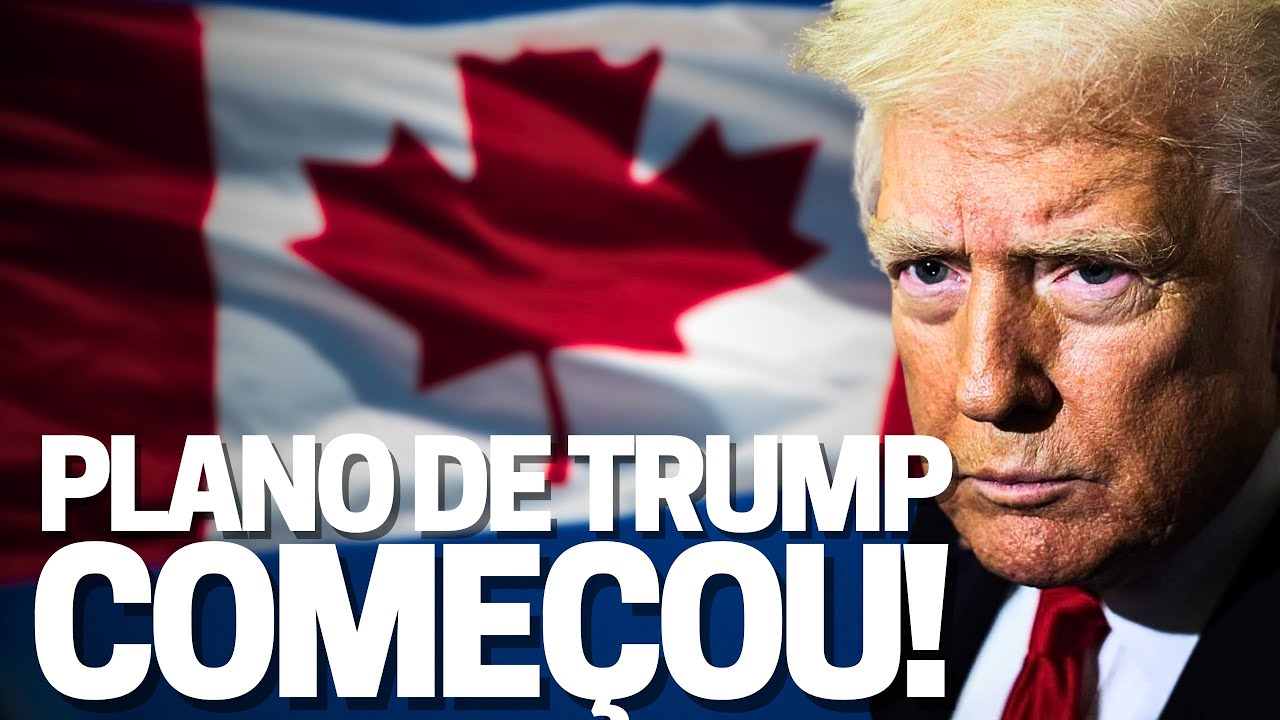 Trump inicia plano para conquistar o Canadá - “será o 51º Estado dos Estados Unidos” (Wexit)!