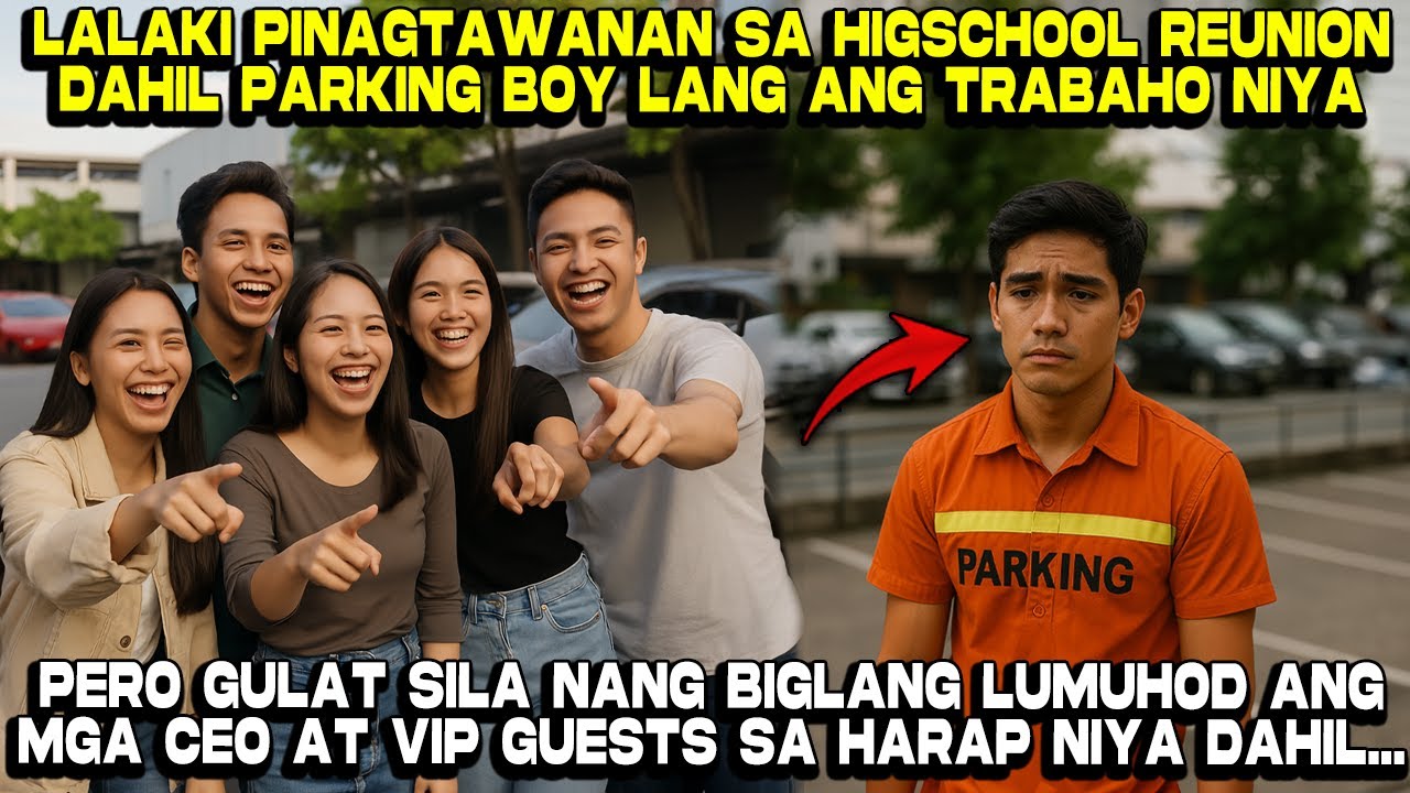 Lalaki Pinagtawanan sa Highschool Reunion dahil Parking Boy lang Siya, Pero...
