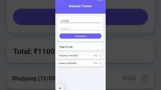 Built This Expense Tracker App Using Kotlin 🚀