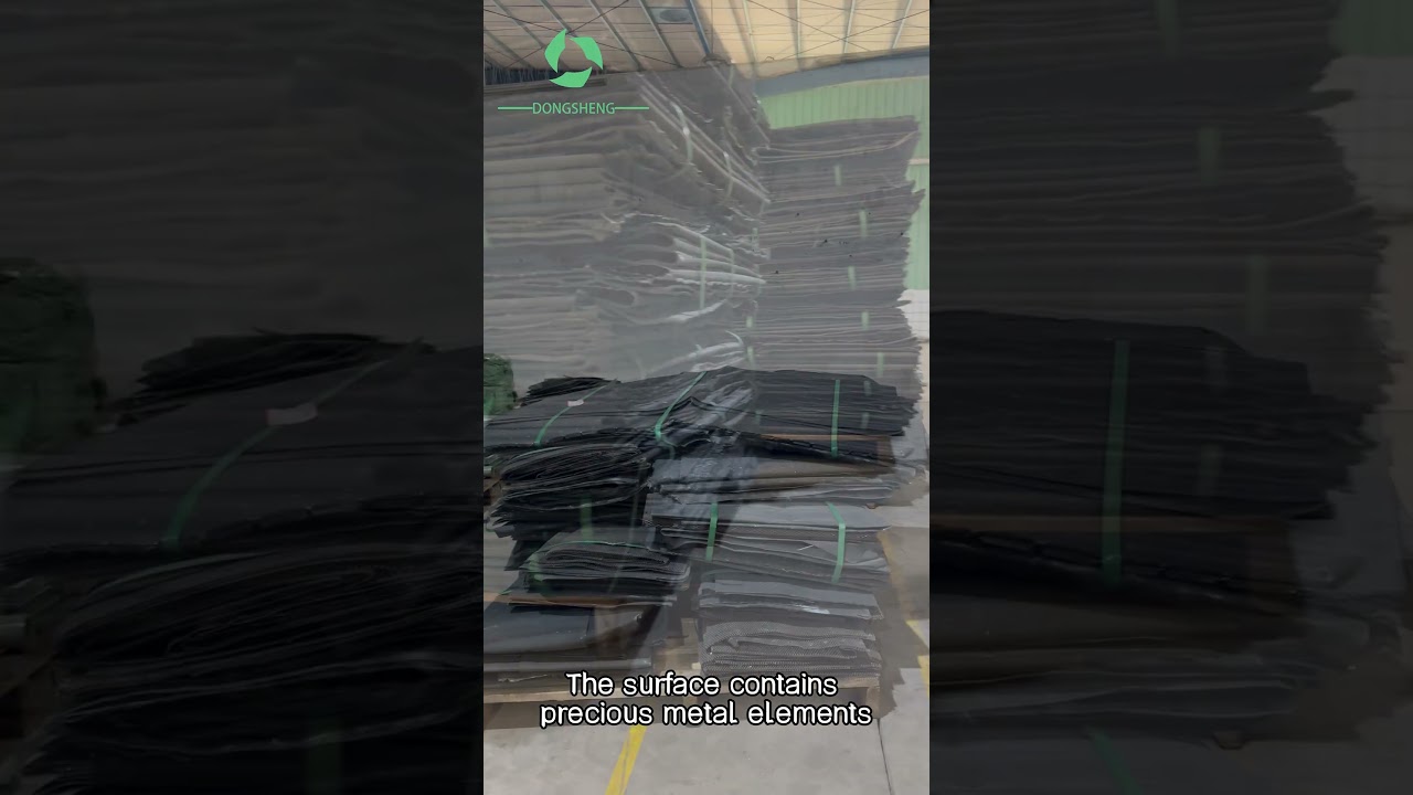 Titanium electrode mesh