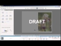 Picasa Tutorial - Photo note card setup and printing Windows Epson printer