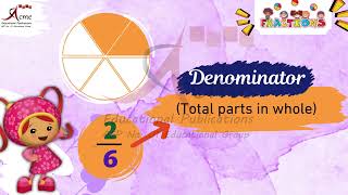 UMIZOOMI MATHS : Fraction Concept | Numerator | Denominator | Introduction Of Fractions |EYFS-3 | 93