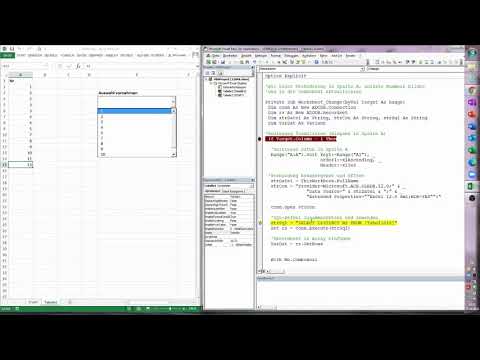 181. Excel-VBA: Direkt nach der Eingabe - Unikate Nummern in einem Dropdown anbieten