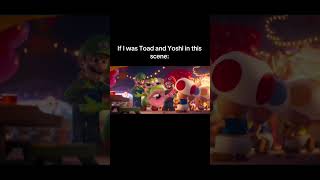 If I was Toad and Yoshi in the new trailer #yoshi #mario