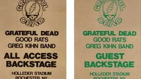 Grateful Dead - Scarlet Begonias_Fire on the Mountain 9-1-79