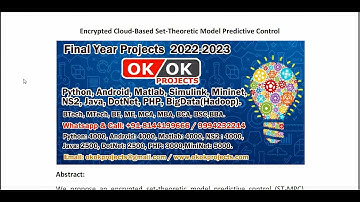 Encrypted Cloud Based Set Theoretic Model Predictive Control