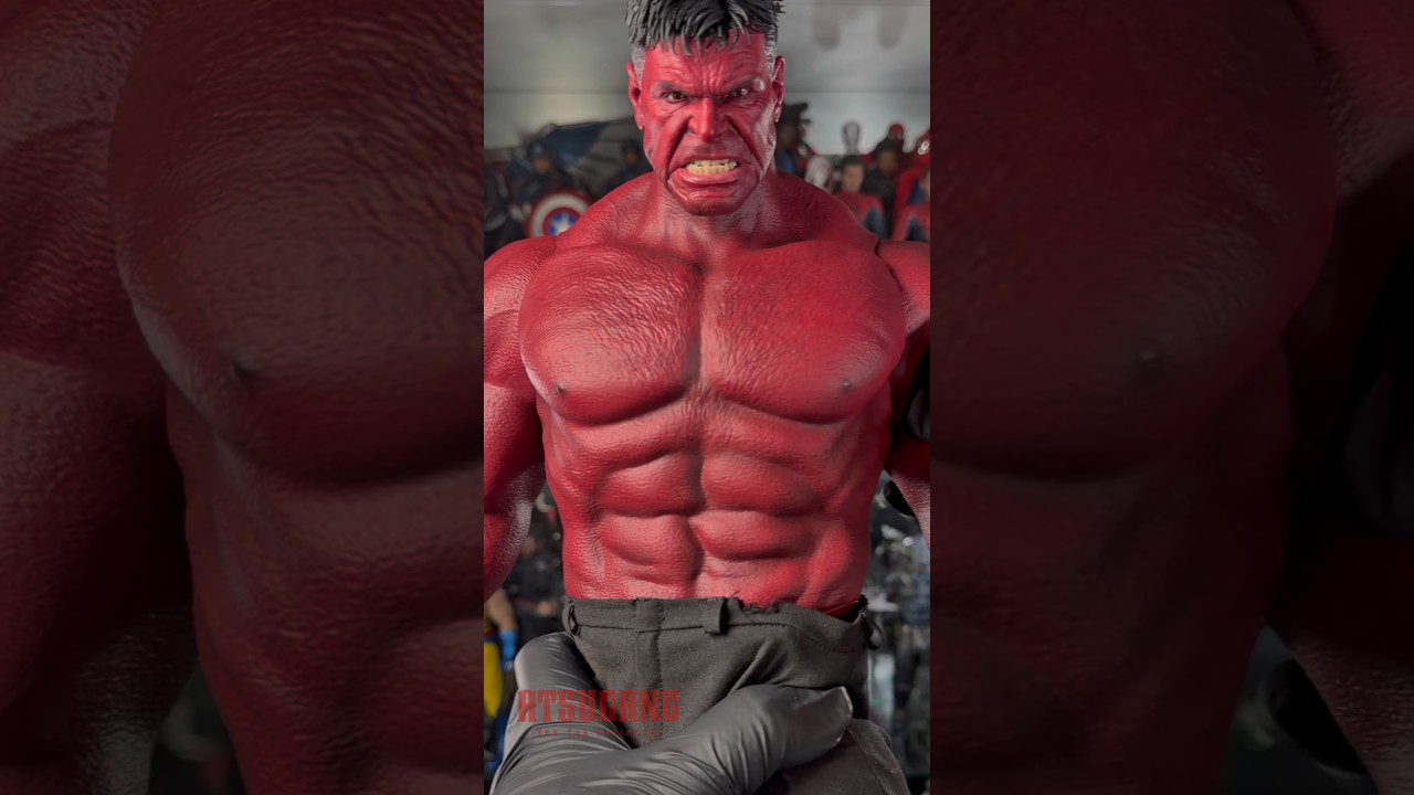 Super Crunchy Articulation #asmr #satisfying #redhulk