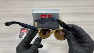 Rayban New Wayfarer Rb2132 94557 Honey Crystal Sungles