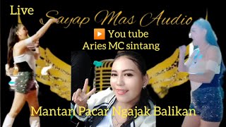 Riska Aprillia(mantan Ngajak Balikan)Live Ng.Nuar / Sayap mas audio@Ariesmcsintang