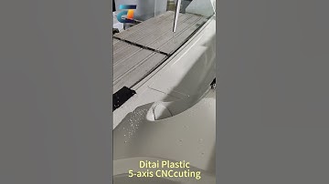 Five-axis CNC machine cutting product live video