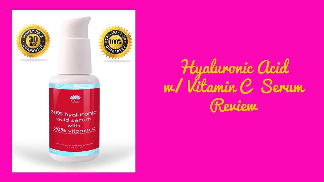 Hyaluronic Acid Serum With Vitamin C & E - Best Skin Care Products ...