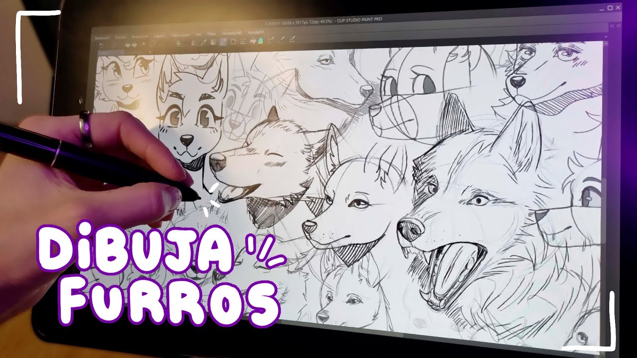 💞 DIBUJA FURROS DE UNA VEZ 💞 Tutorialsito