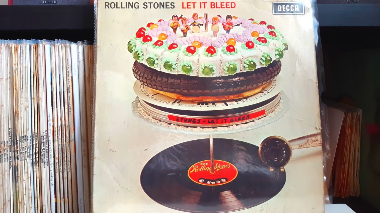 The Rolling Stones - Let It Bleed Original Unboxed 1969 Mono Vinyl