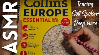 Road Atlas of Europe (Tracing, Rambling, Soft Spoken, Deep Voice Male) [ASMR] screenshot 5