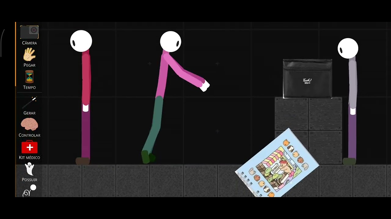 O menino comprou um novo Bobbie Goods, mas ele estragou de novo.