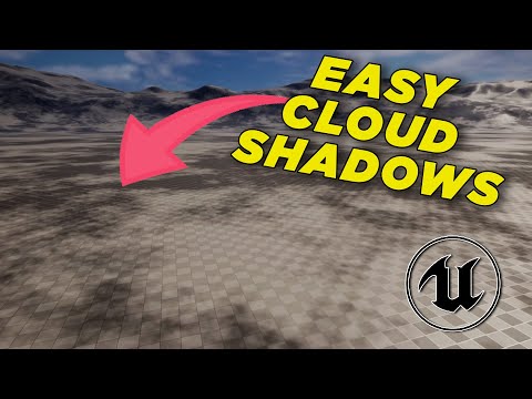 How to FAKE Cloud Shadows in Unreal Engine